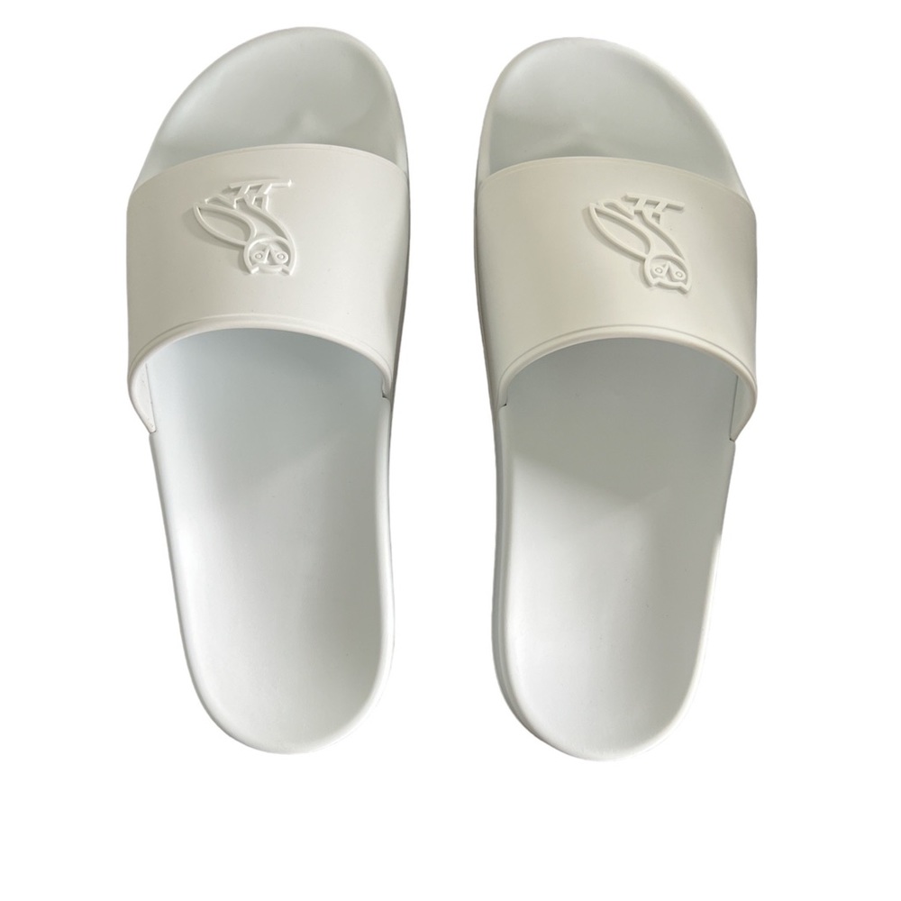 Brand new OVO slides. This pair is white and a size 9.